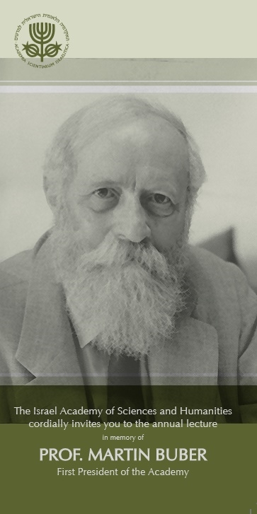 The Annual Lecture In Memory of Prof. Martin Buber - Prof. Carlo Ginzburg