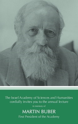 The annual lecture in memory of Martin Buber, First President of the Academy - Prof. Guido Calabresi 