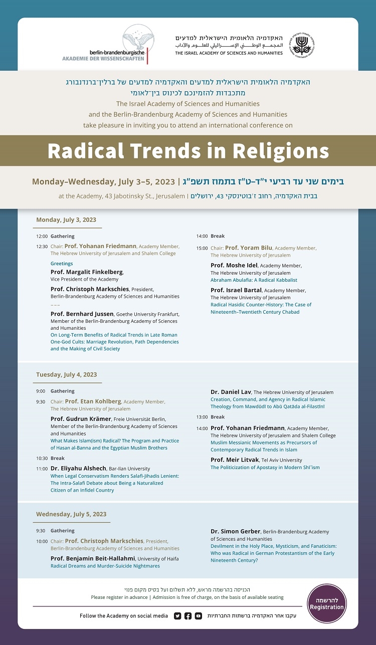 International conference: Radical Trends in Religions